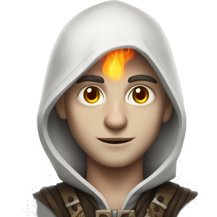 Pyromancer white skin emoji