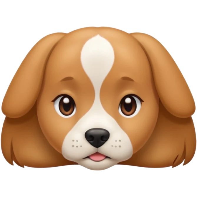 Naked woman in doggy pose, front view  emoji