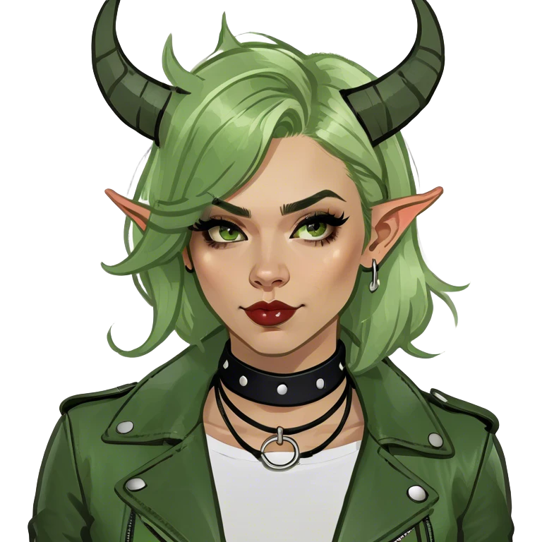 Blonde with horns emoji