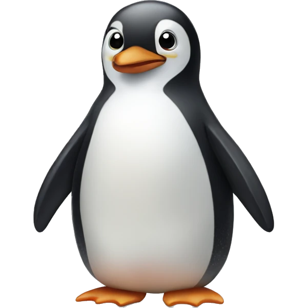 Cute penguin emoji