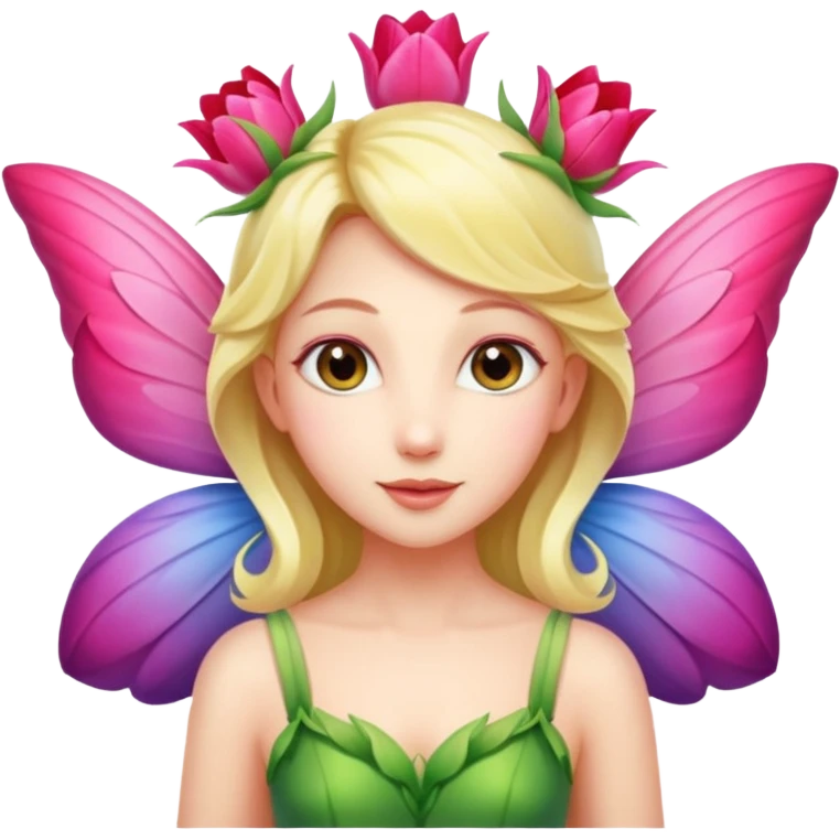 Tulip wings,Flower Fairy. emoji