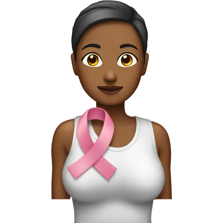 breast cancer survivor emoji