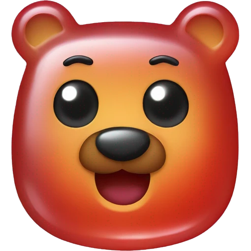 Gummy bear emoji