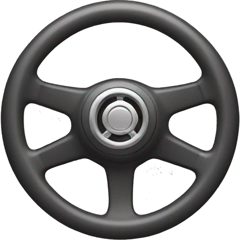 steering wheel emoji