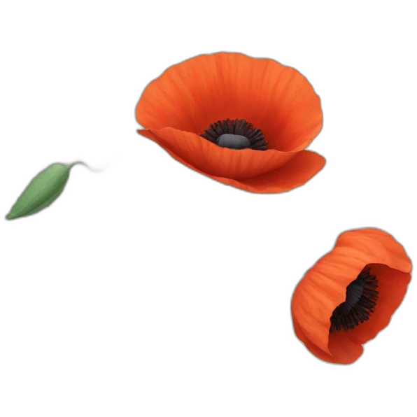 poppy emoji