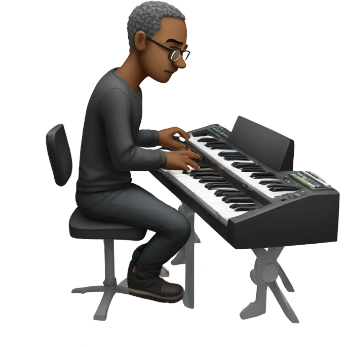 Synthesizer player emoji