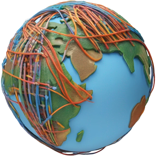 Lan cable world  emoji