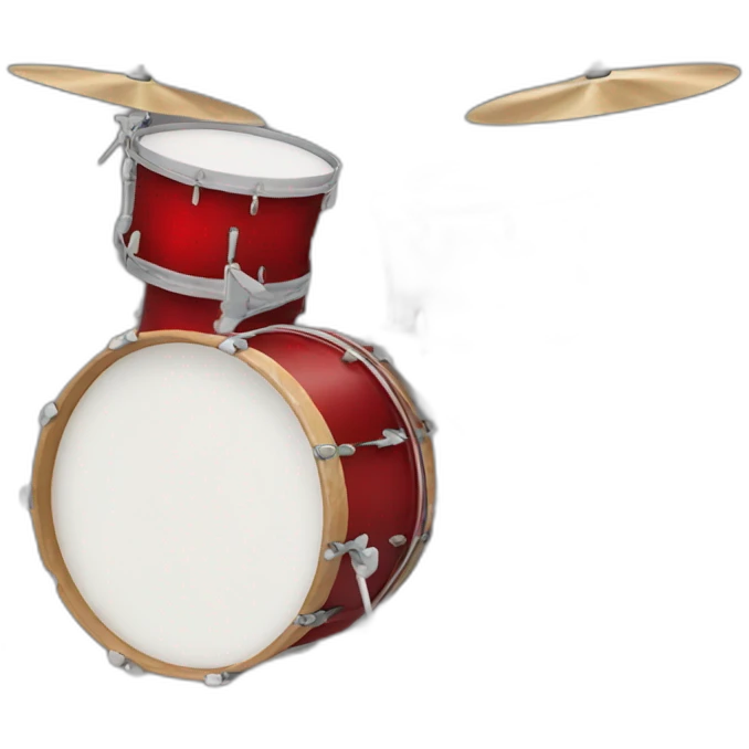 red drums emoji