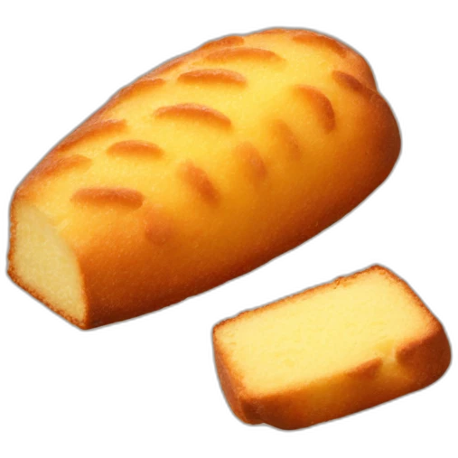 madeleine cake emoji