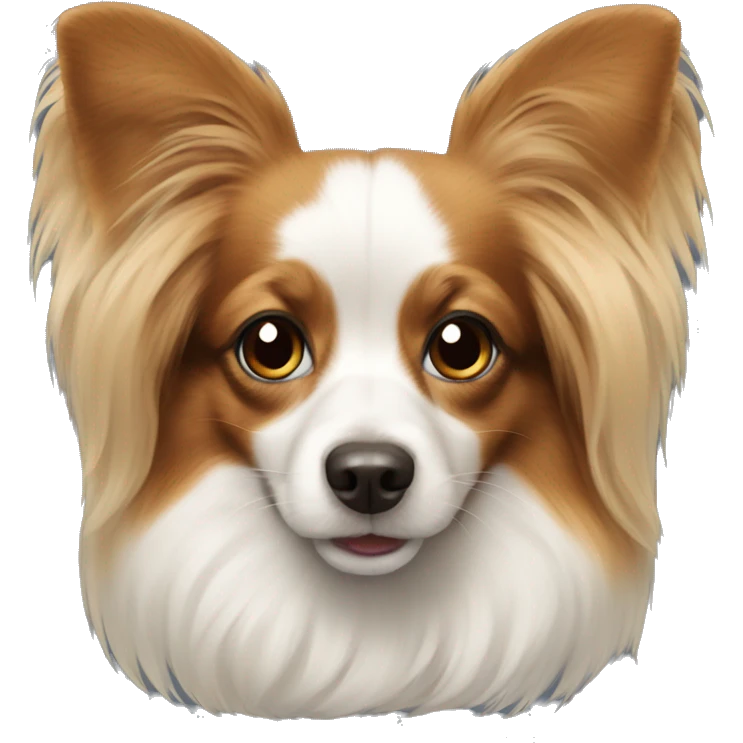 papillon dog  emoji
