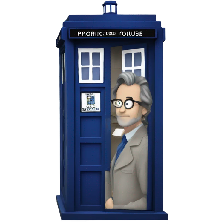 Dr who tardis emoji