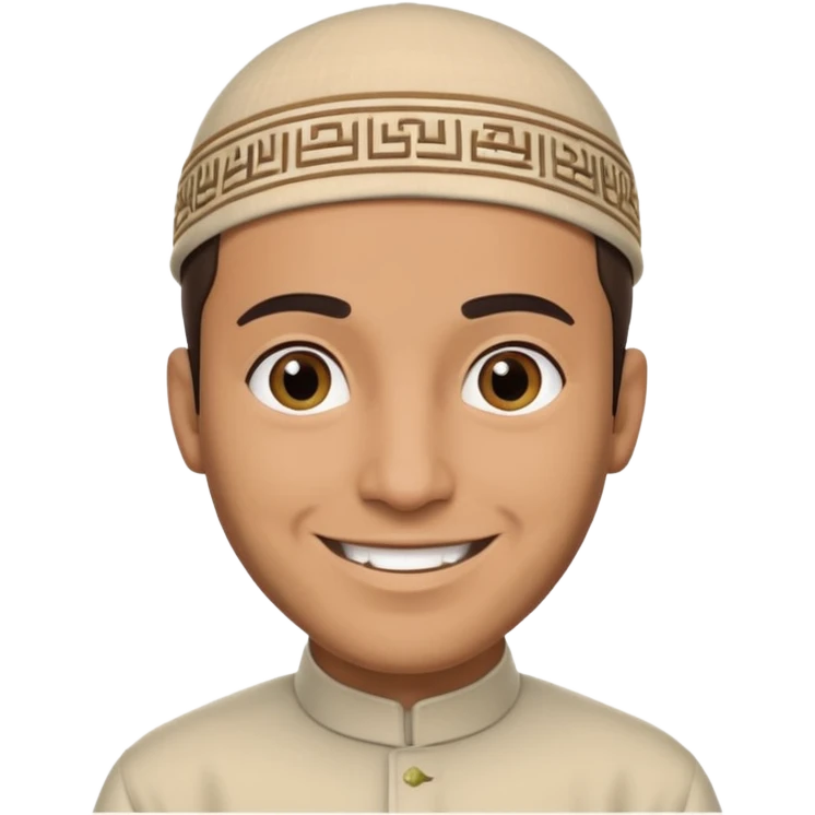a muslim man emoji