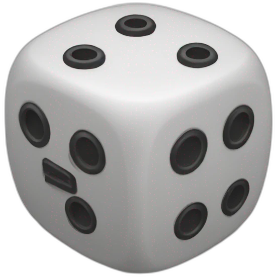 d8 die emoji