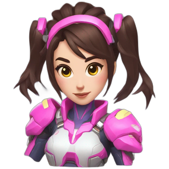 Overwatch d.va emoji