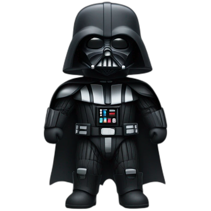 A bear in darth vader emoji
