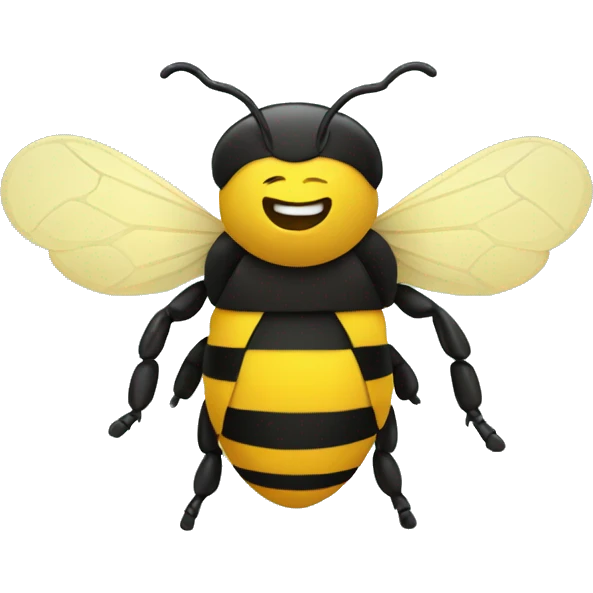 fat bee that is partyi emoji
