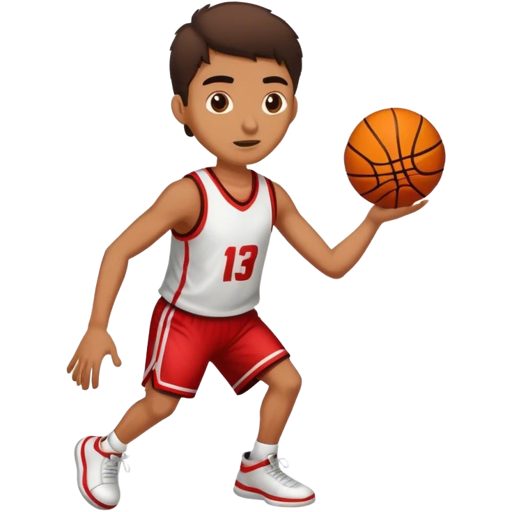 Mexican person playing basketball emoji
