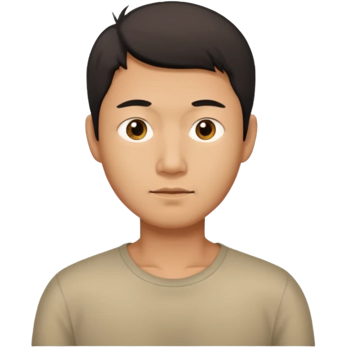 asian skinny fat man emoji