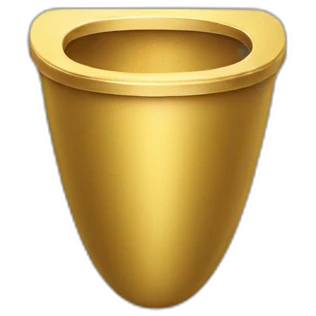 golden urinal emoji