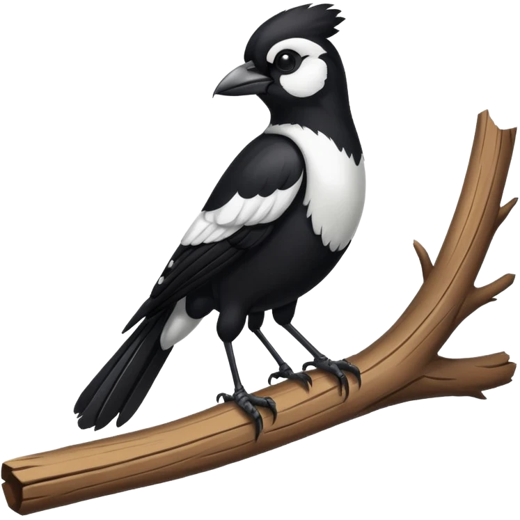 Magpie emoji