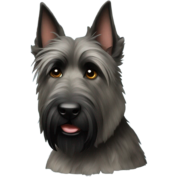 Berger picard black brindle emoji