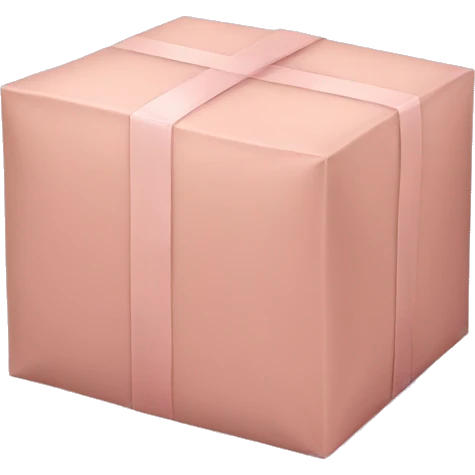 light pink package emoji