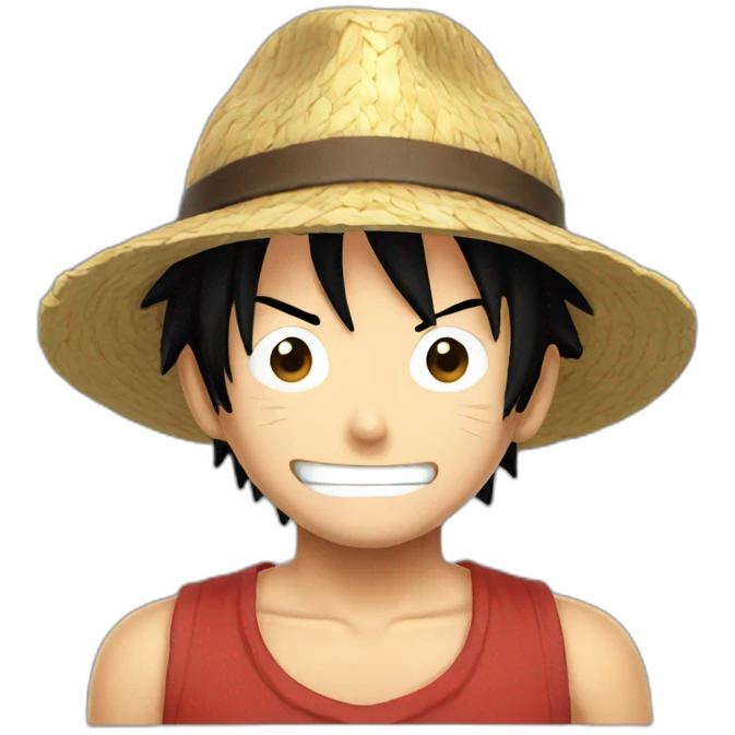 Luffy emoji