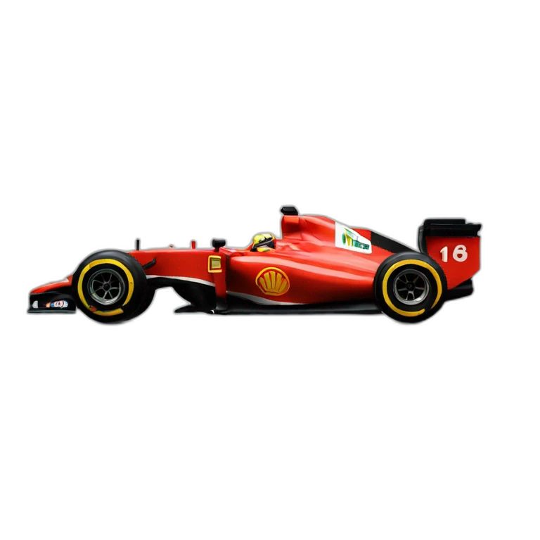 F1 car emoji