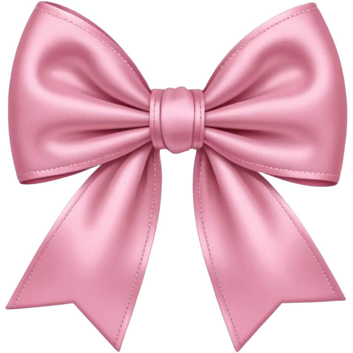 Baby Pink bow  emoji