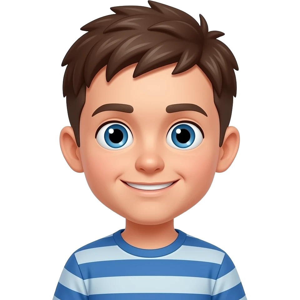 cheeky boy being bad emoji