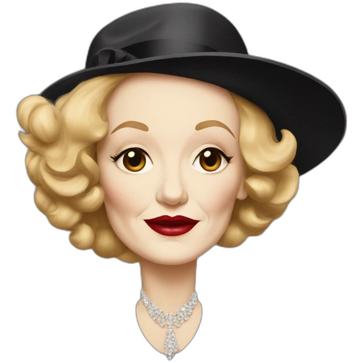 marlene dietrich emoji