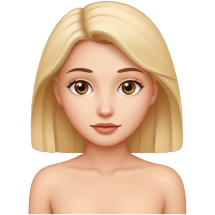 Woman without clothes  emoji