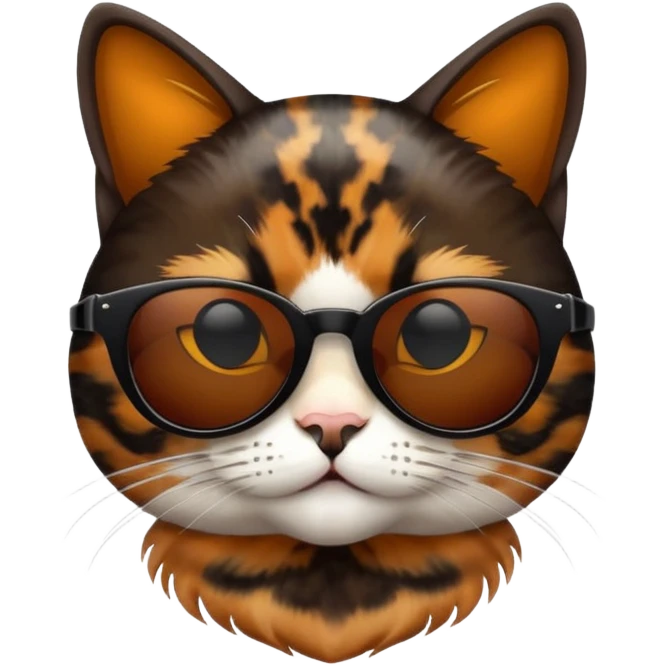 cat wearing sunglasses emoji