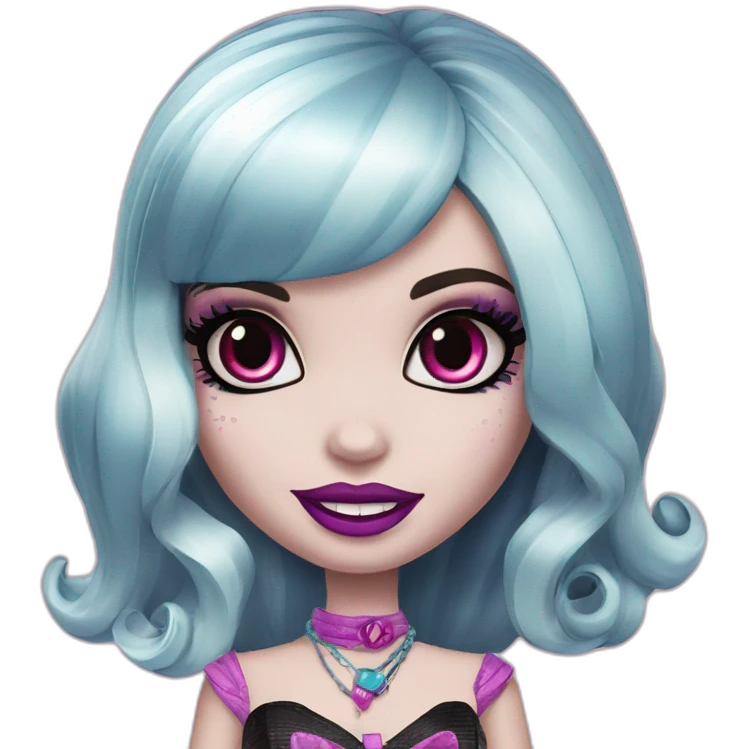Monster high poupée Draculaura emoji