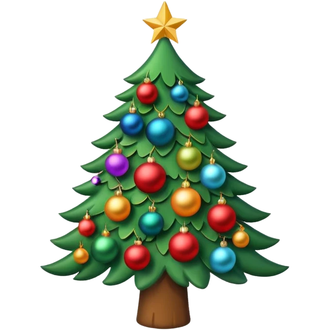 christmas trees emoji