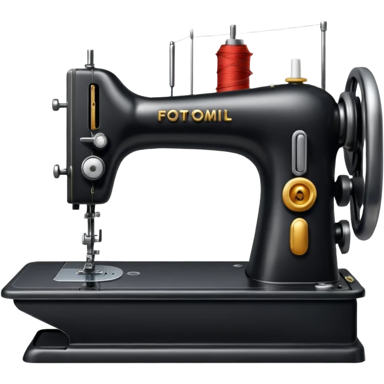 black sewing machine emoji emoji