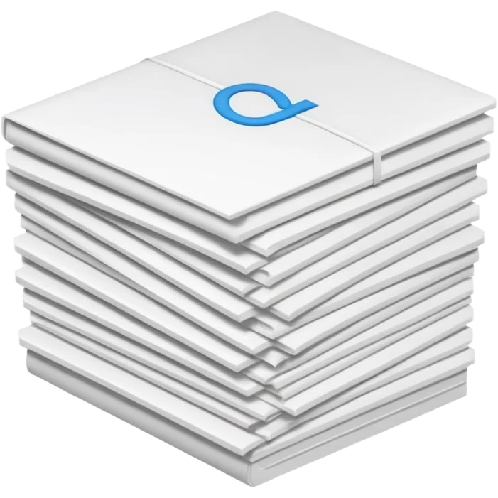 stack of letters emoji