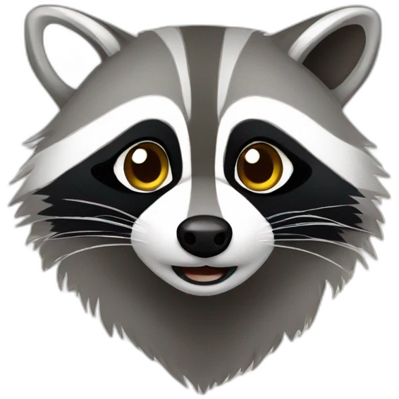 raccoon email emoji