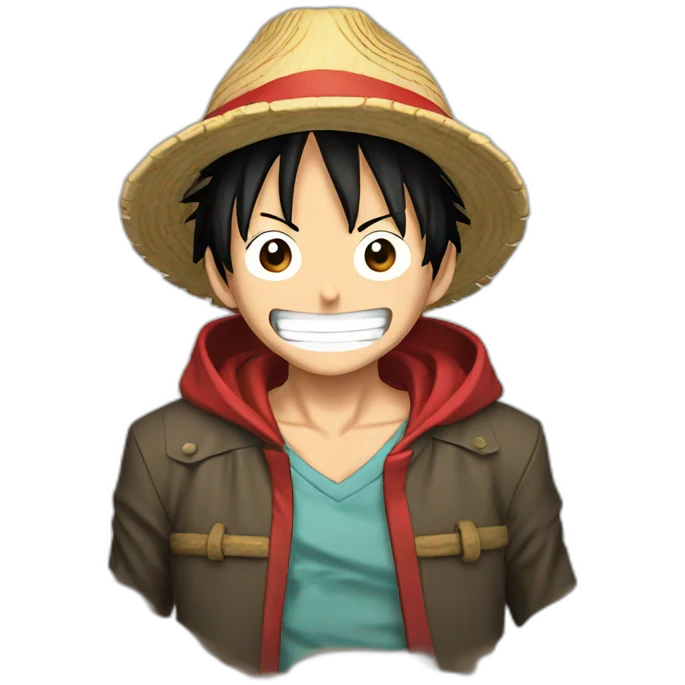Luffy haki emoji