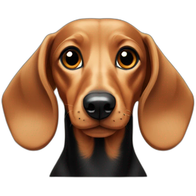 black-and-tan-dachshund emoji