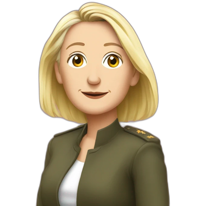 France Marine Lepen political emoji