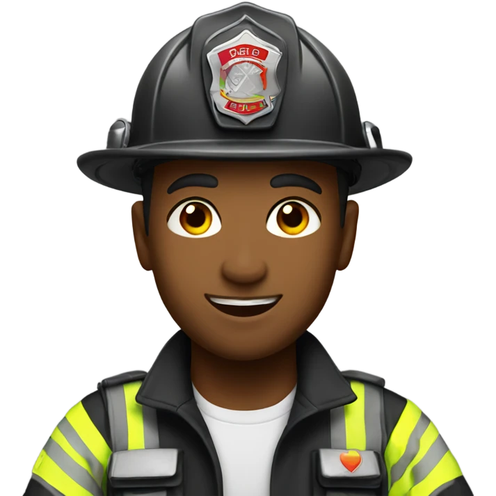 gay firefighter emoji