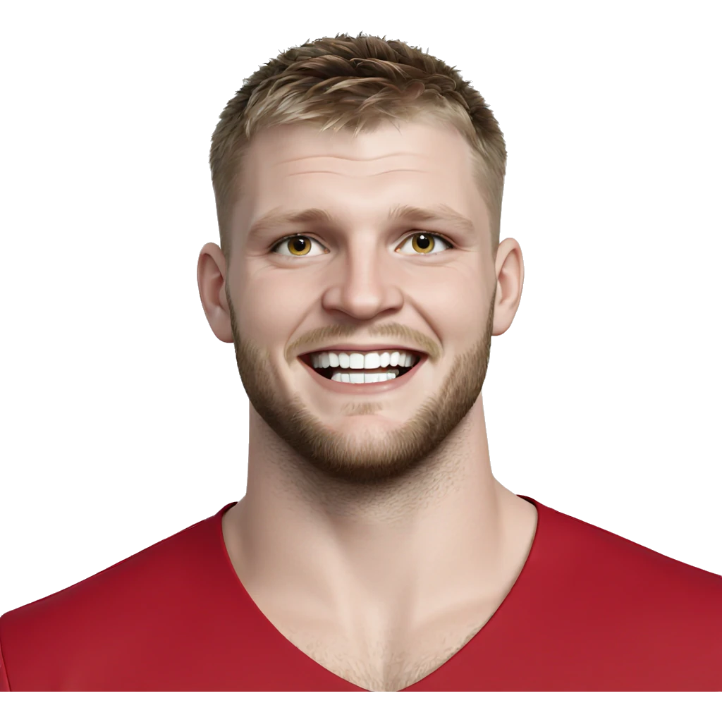 smiling boy with beard portrait emoji