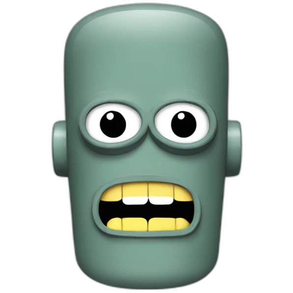 Bender from Futurama emoji