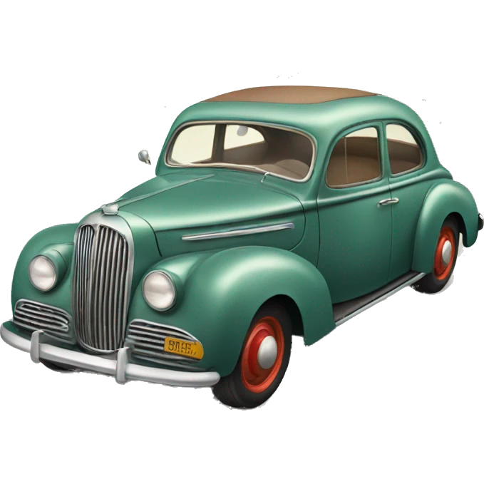 Vintage car  emoji