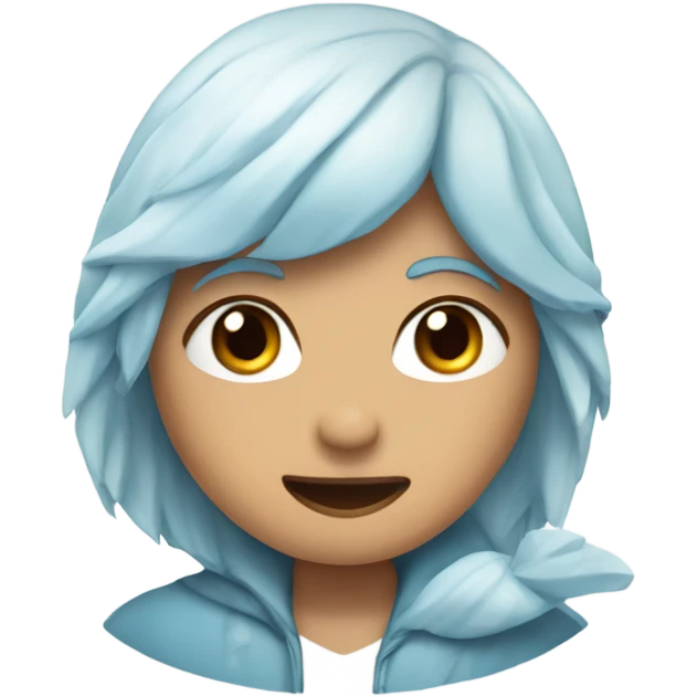 Corazón de hielo emoji