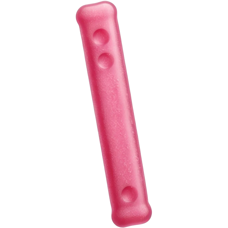 pink sour gummy stick emoji