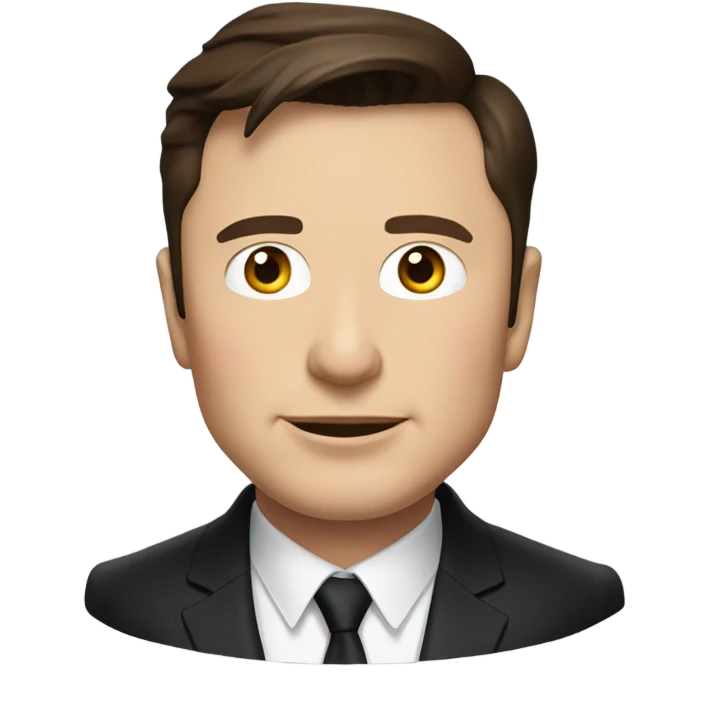 Elon Musk emoji