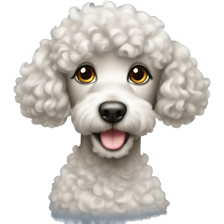 Poodle girl emoji