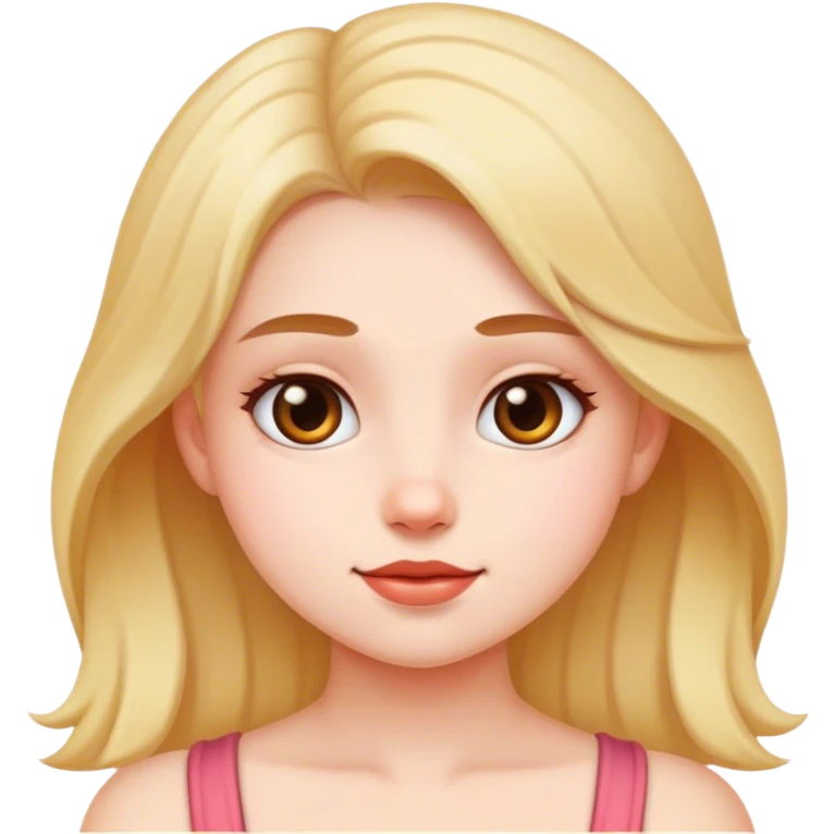 Cute girl  emoji